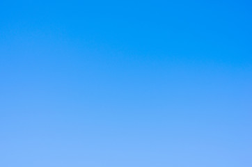 clear beautiful blue sky without cloud in the air. world wide peaceful and fresh nature. abstract blue sky background.