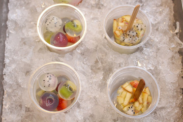 jelly fruits Brochettes