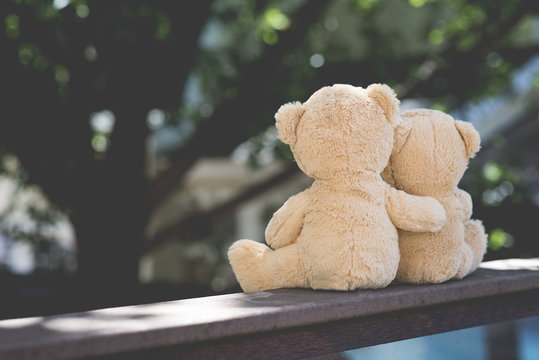 Naklejka Teddy Bear Hug