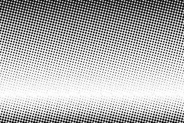 Crédence de cuisine en verre imprimé Pop Art Halftone background. Comic dotted pattern. Pop art style. Backdrop with circles, dots, rounds design element Black, white color. 