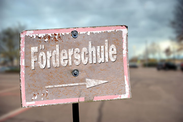 Schild 203 - Förderschule