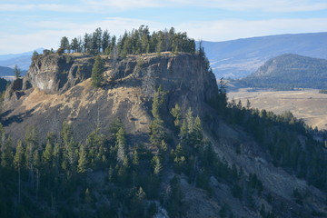 Peaks and Valleys, what Yellowstone is known for