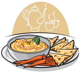 eastern dish humus