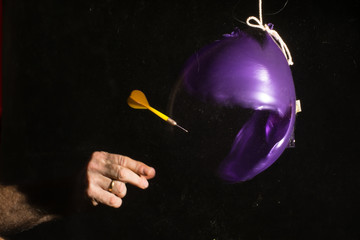 Pękający balon