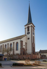 Fototapeta premium Church in Bissen