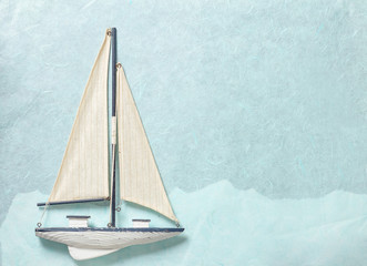 Sailing Yacht paper background