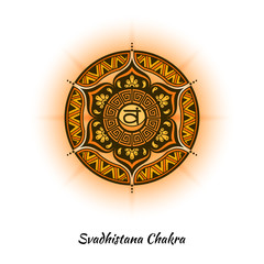 Svadhistana chakra design