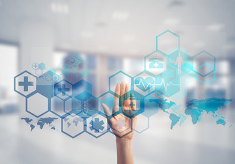 Innovative technologies for science and medicine in use by femal