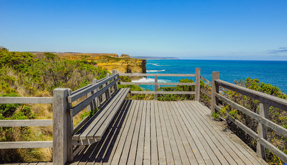The great ocean road. National Park Campbell.