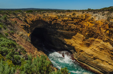 The great ocean road. National Park Campbell.