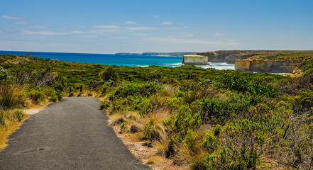 The great ocean road. National Park Campbell.