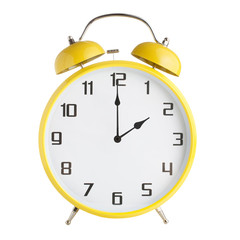 Alarm clock showing two o'clock