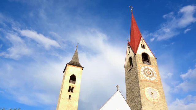 Kirche in St. Lorenzen, Pustertal, S&uuml;dtirol, Italien
