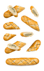 Baguette with garlic butter