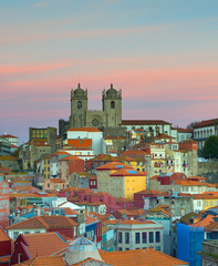  Porto  Ribeira at twilight, Portugal