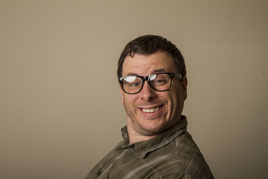 man making a weird face
