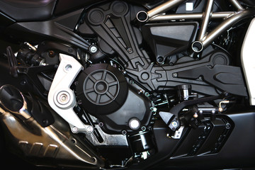 Cool motorcycle details mechanism background