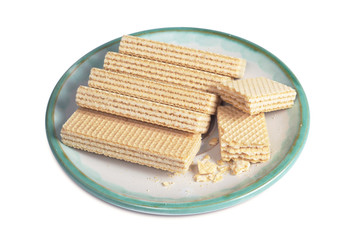 Wafers in plate