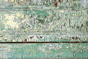 Fototapeta premium Stara brama z farbą zdzierającą, wzór