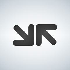 Up and down arrow icon