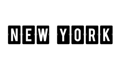 New York city sign