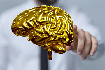 gold brain