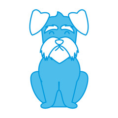 Cute dog cartoon