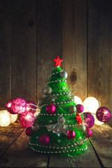 Handmade decorative Christmas Tree