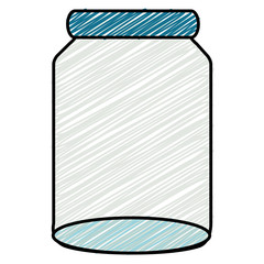 glass jar isolated icon vector illustration design