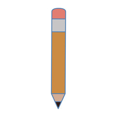 pencil school isolated icon vector illustration design