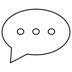 speech bubble isolated icon vector illustration design
