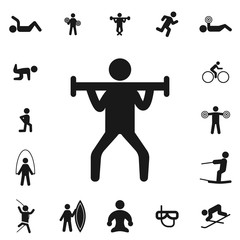 Fototapeta na wymiar legs. fitness collection, kinds of sports. Simple icon set on white background.