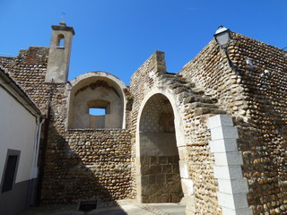 Muralla de Galisteo, pueblo español, en la provincia de Cáceres, Comunidad Autónoma de...