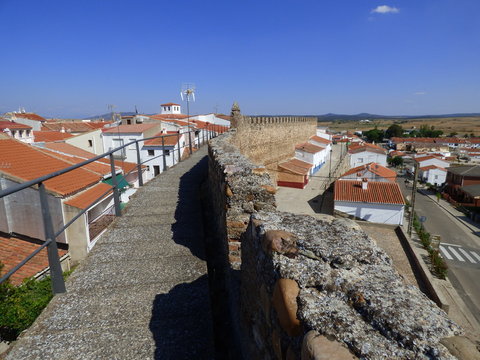 Galisteo villa amurallada en Caceres( Extremadura, España)