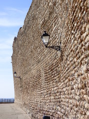 Muralla de Galisteo, pueblo historico de Cáceres,  (Extremadura, España)  Muralla de mas de 1 km