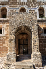 Fototapeta na wymiar Old castle in Antalya