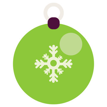 snaw ball decoration icon