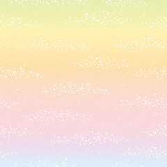 箔をちりばめた　虹色　和風背景