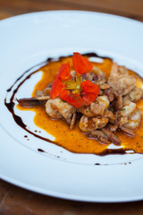 Tropical Seafood Curry dish