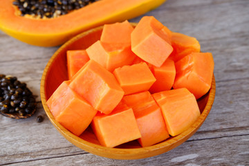 Healthy of papaya.
