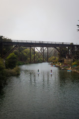 Paddle Boarding In Capitola, California