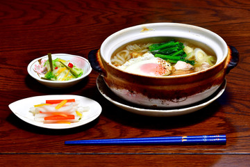 鍋焼きうどんランチ