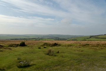 Moorland near Lynmouth, Exmoor, North Devon
