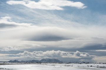 Lenticular Cloudscape Landscape Iceland