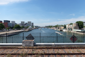 ancienne voie ferrées de la petite ceinture de Paris