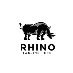 Black Art Rhino Logo