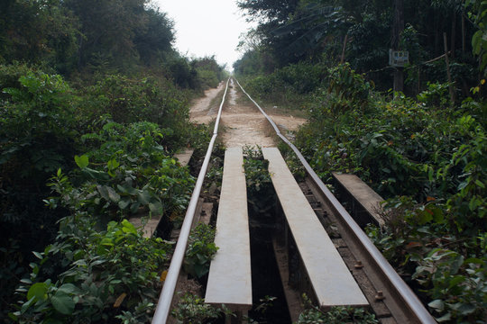Cambodia old railway norry