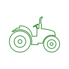Tractor green Icon 