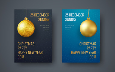 poster template for a Christmas party