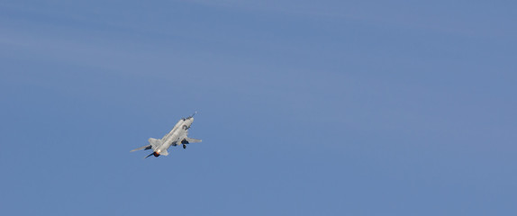 ATTACK AIRCRAFT - Military aircraft in the blue sky